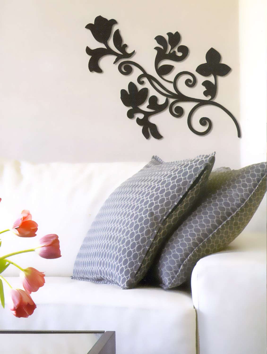 ornate motif wall sticker