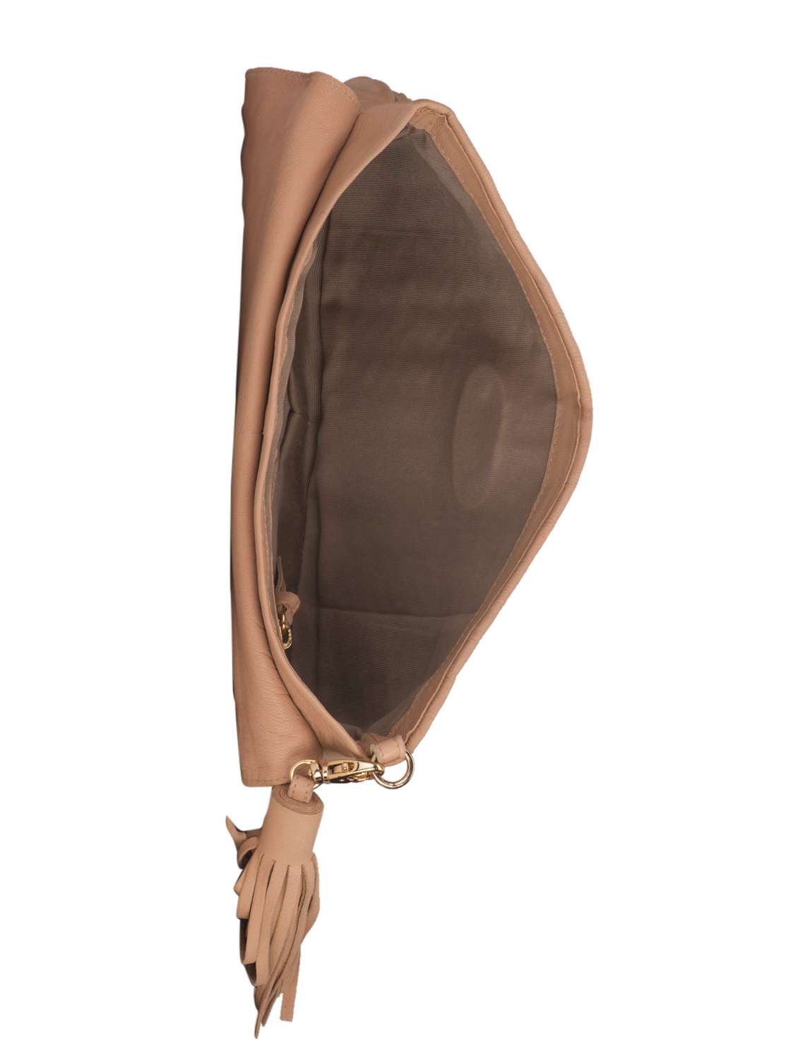 Tasseled Peach Clutch - 35679 -  Standard Image - 2