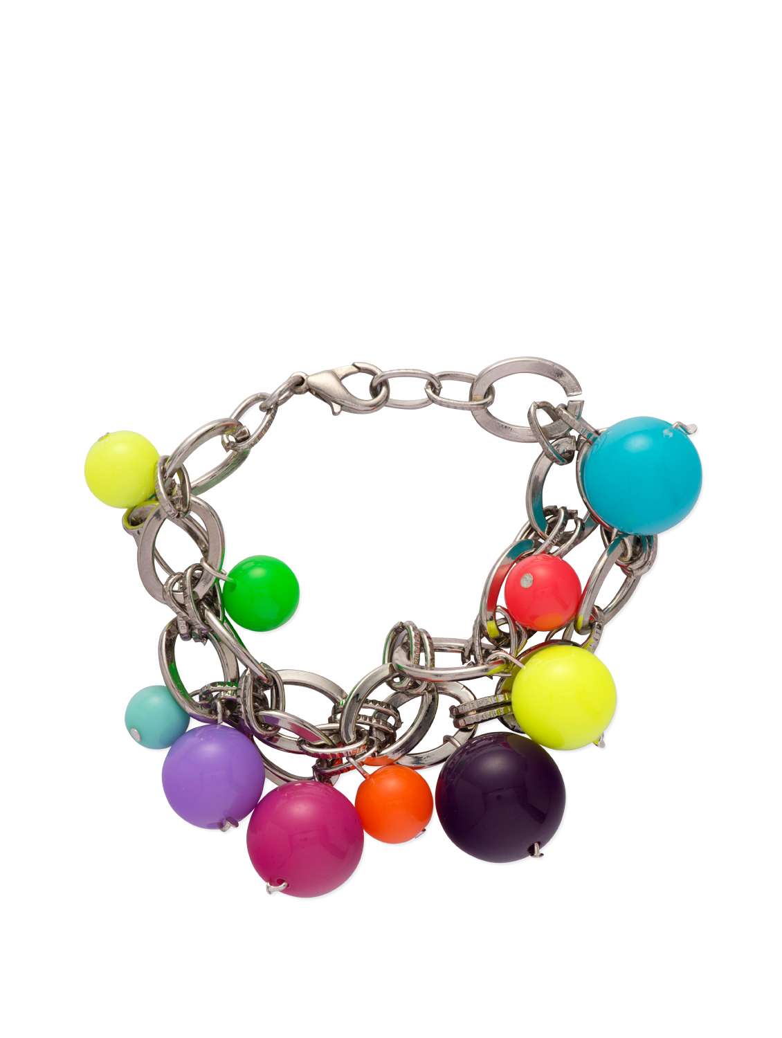neon bead bracelet