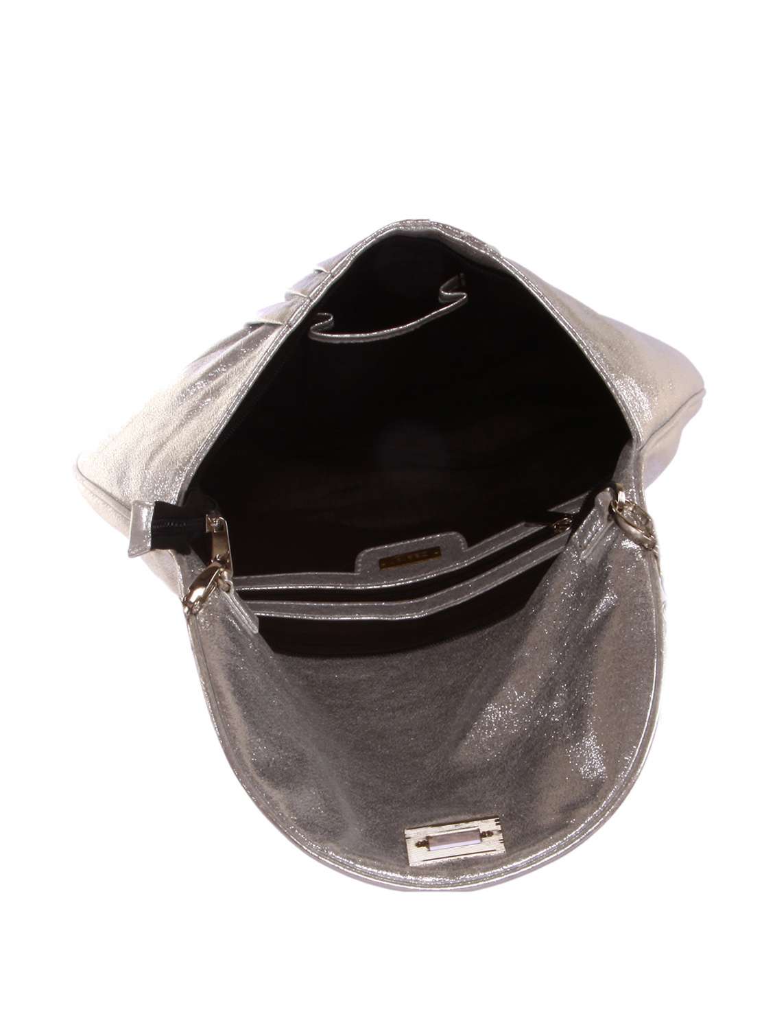 Silver Diva Sling with Tassels and Chain - 47784 -  Standard Image - 2