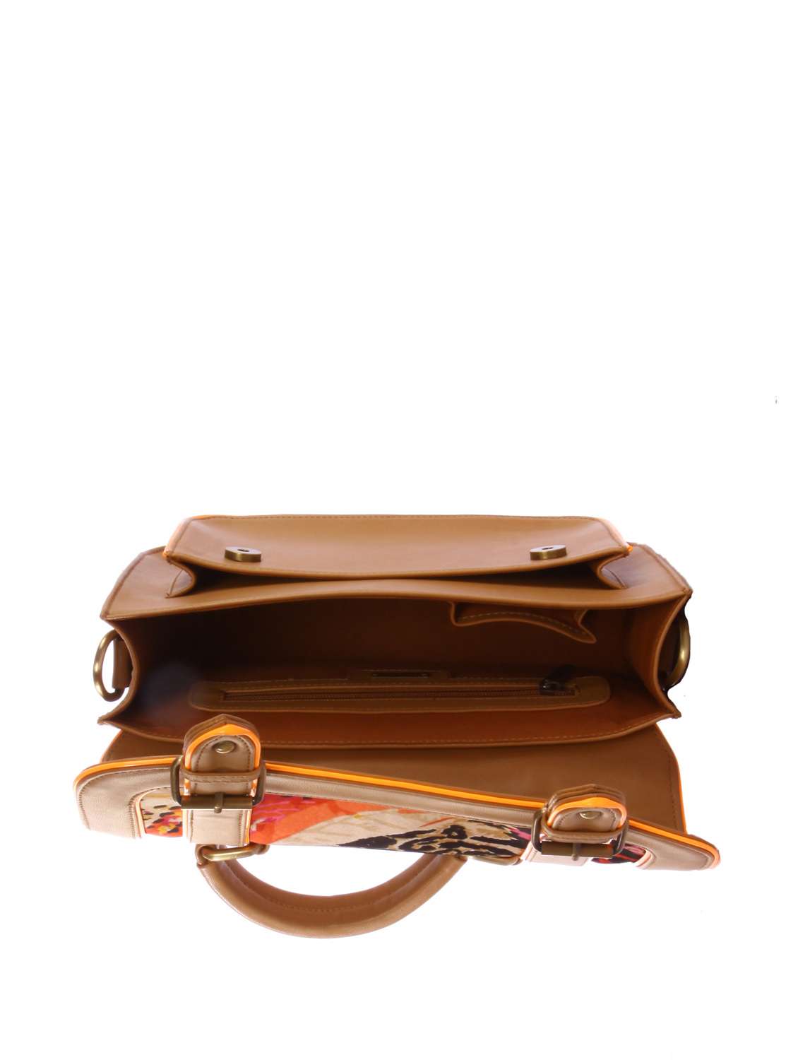 Dual Buckle Satchel - 47812 -  Standard Image - 2