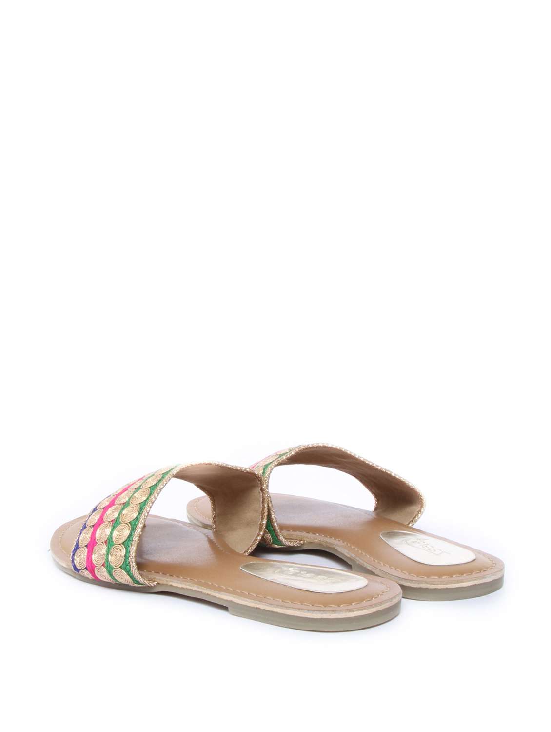 Tri-colored Traditional Flats - 47870 -  Standard Image - 2