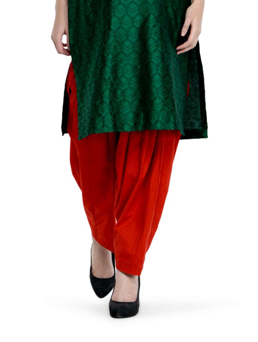 apple red cotton patiala salwar