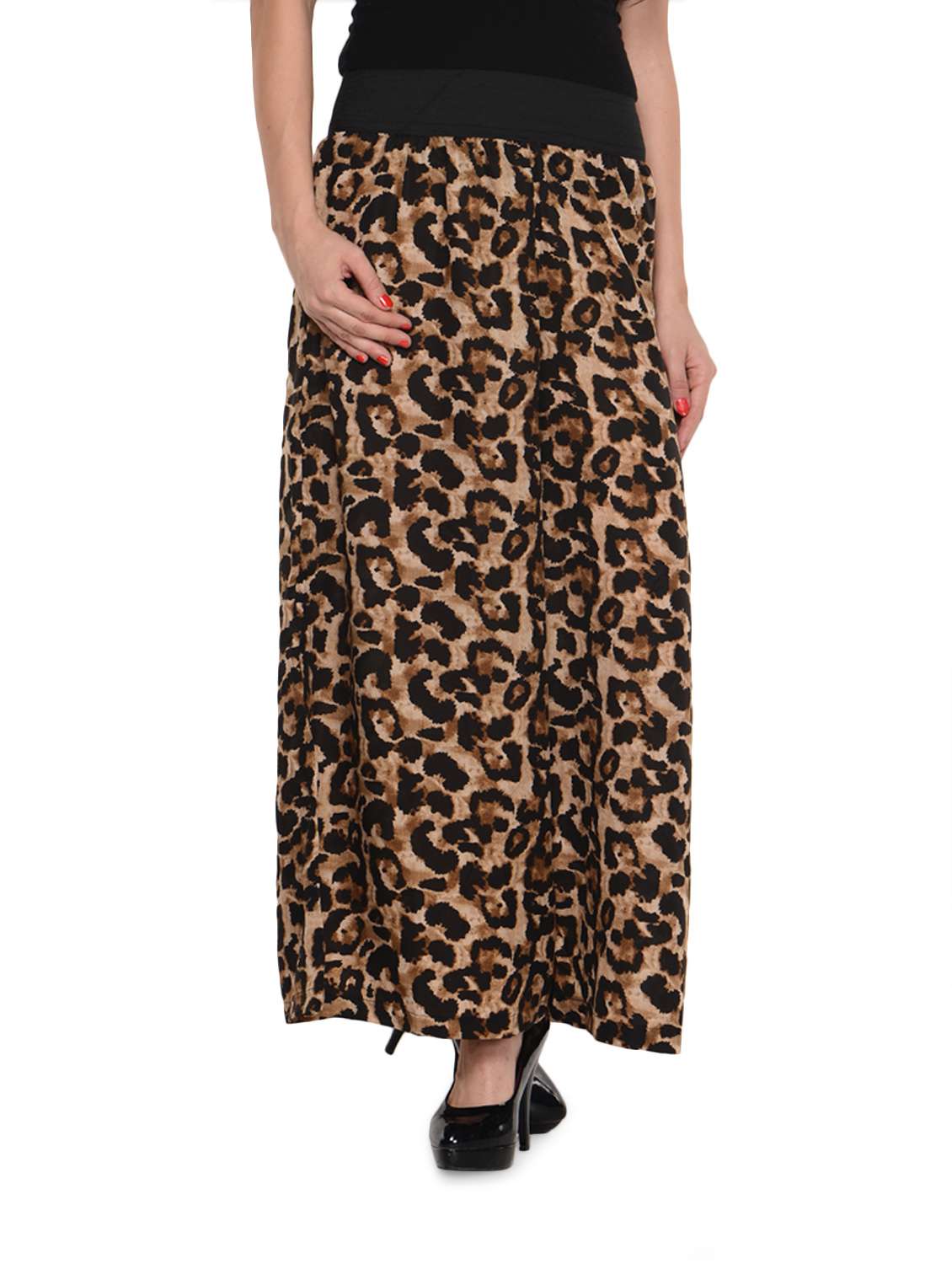 stylish animal print palazzo pants
