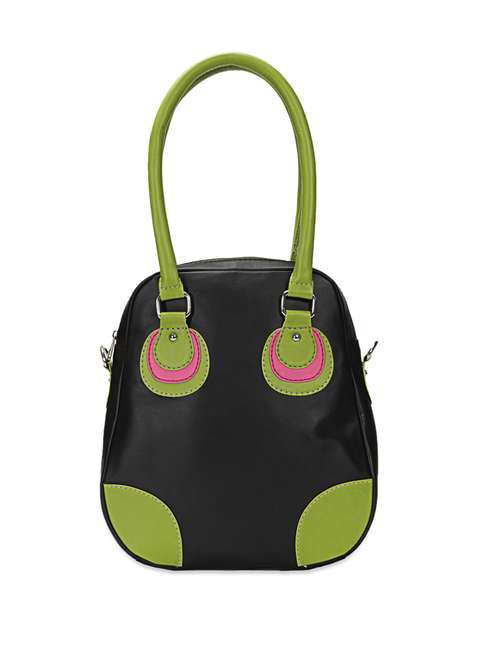 black leatherette handbag - 899203 -  Standard Image - 0
