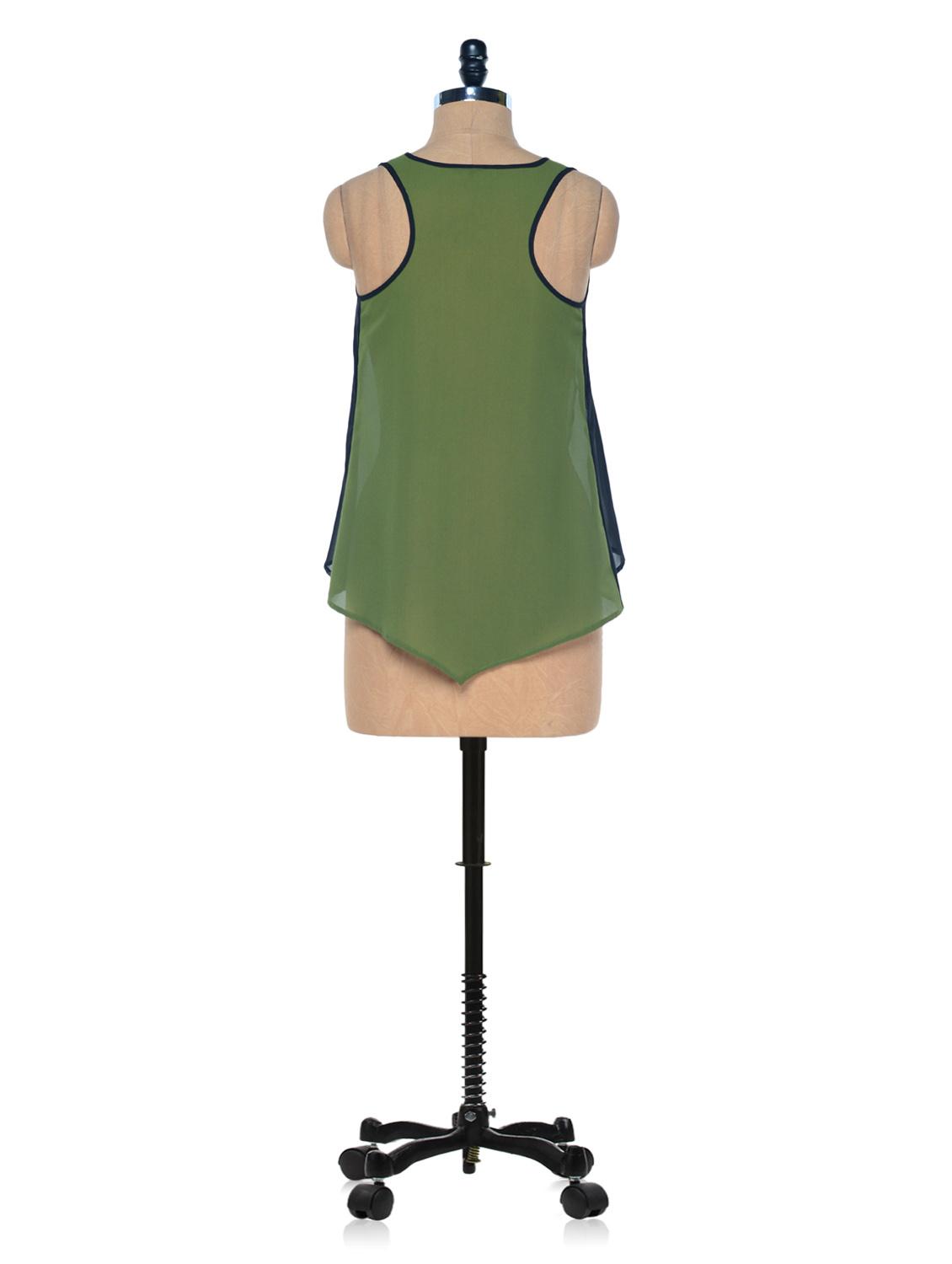 racer back asymmetric tank top - 939984 - Standard Image - 2