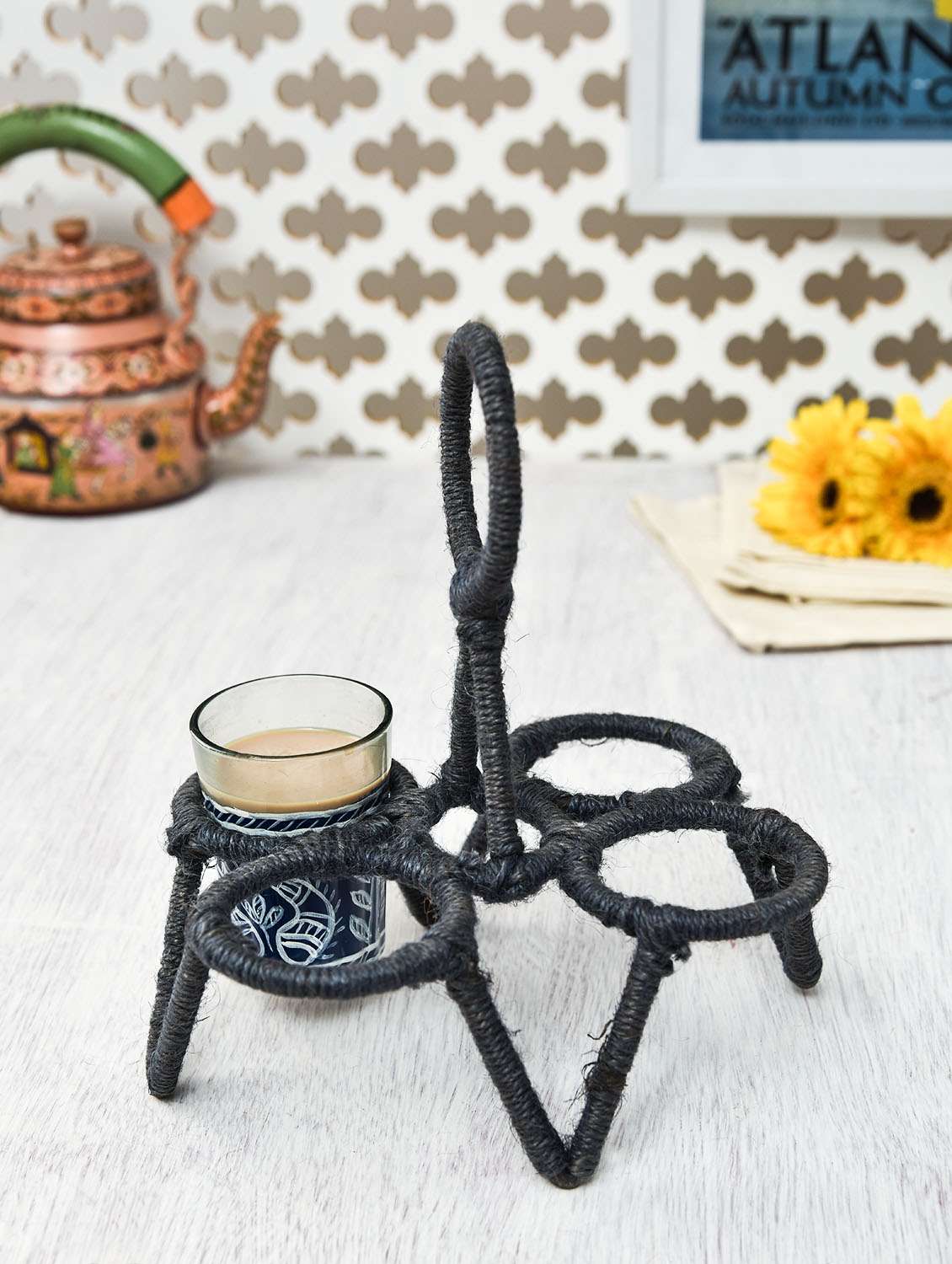 black jute chika (4 glasses)