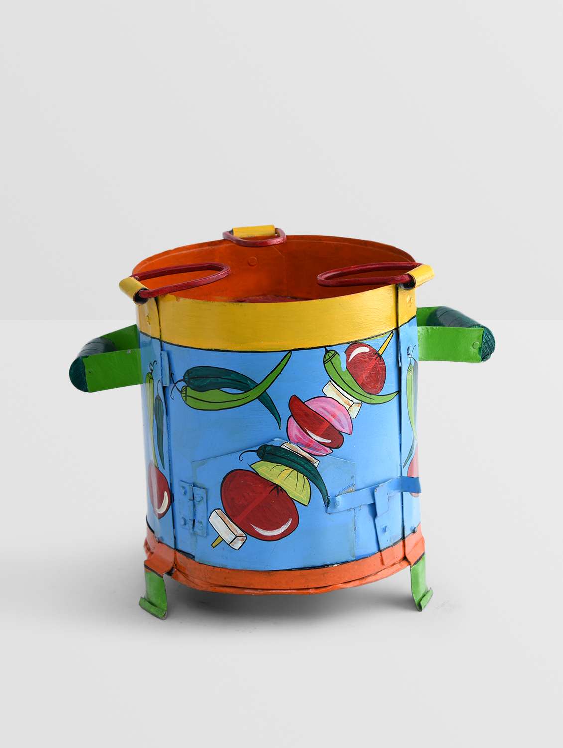 multicolored metal painted sigri