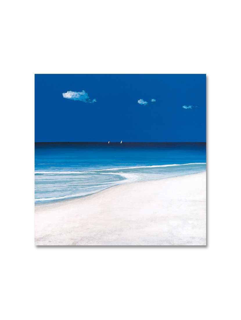 multicolour abstract printed canvas painting