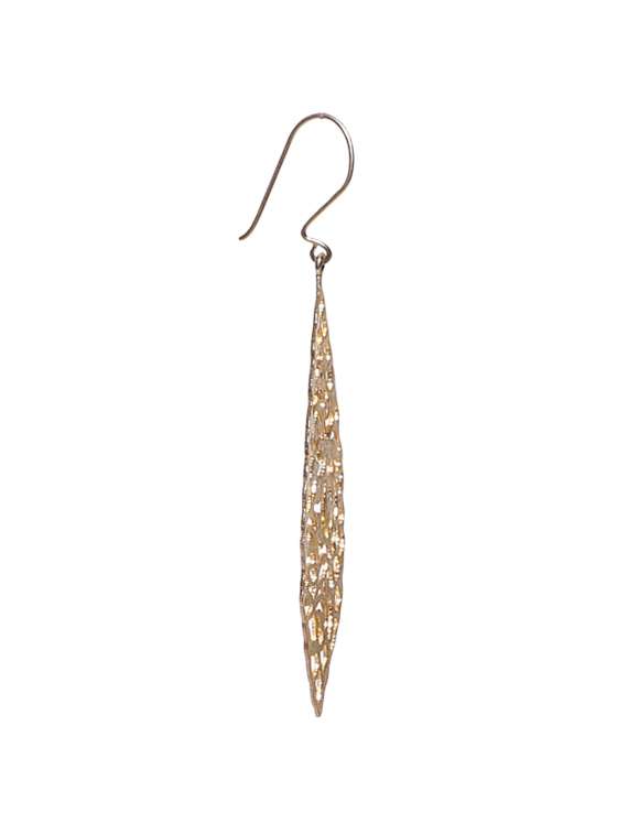 gold leaf inspired filigree earrings - 9648397 - Standard Image - 2