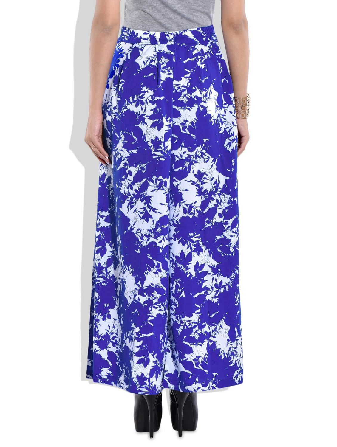 Electric Blue Palazzo Pant - 9663014 - Standard Image - 2