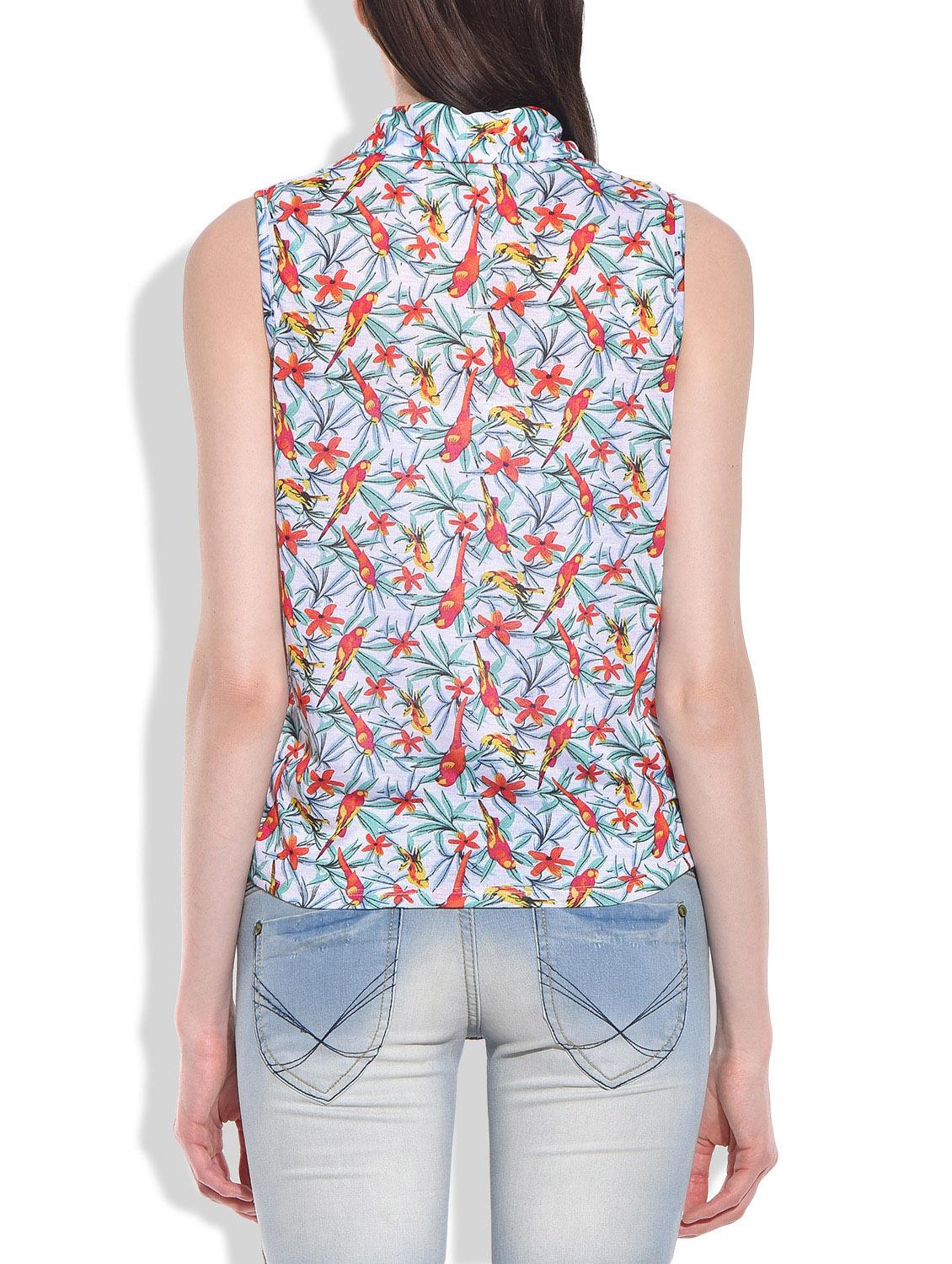 multi colored polyester regular top - 9756598 - Standard Image - 2