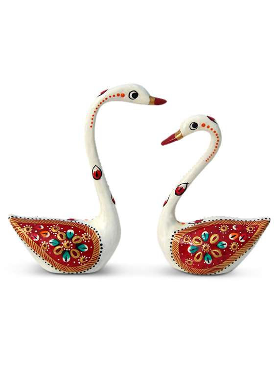 multicolour metal statue