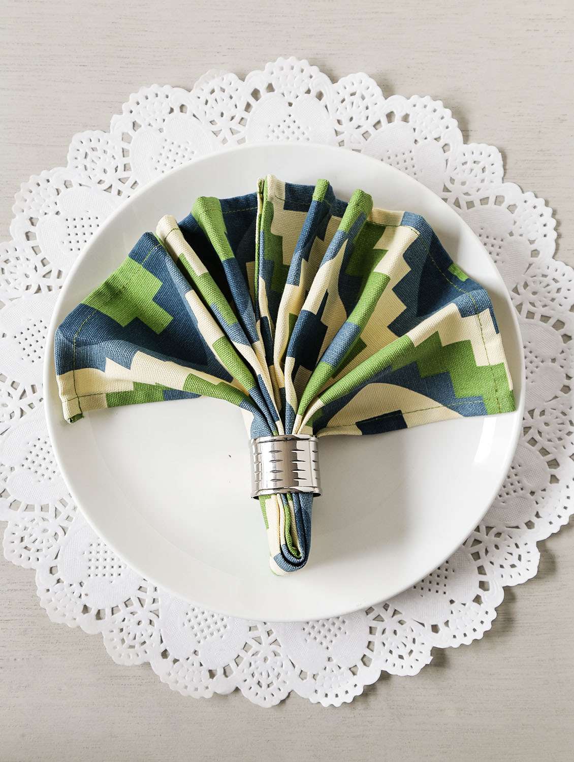 printed dinner napkins set (set of 6)