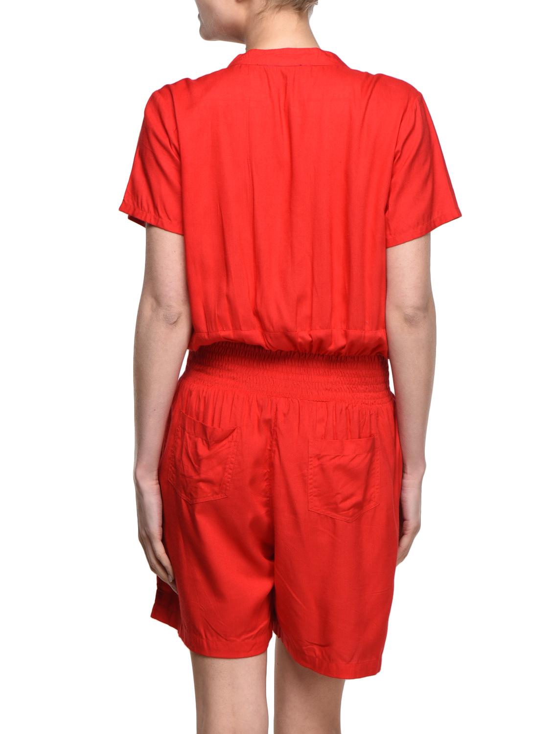 red rayon romper - 988502 - Standard Image - 2